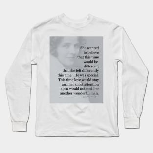 Attention Long Sleeve T-Shirt